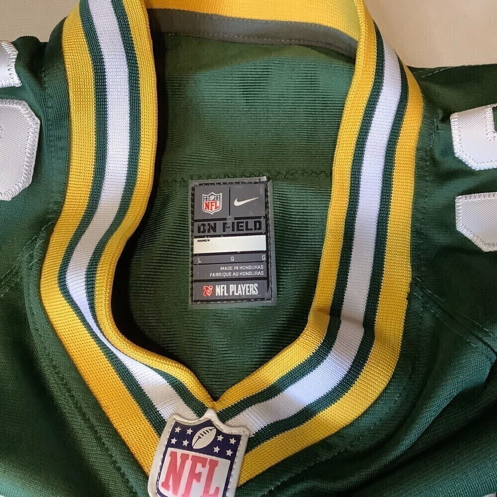 Nike On Field Aaron Rodgers #12 Green Bay Packers Jersey Youth Large - Picture 5 of 9